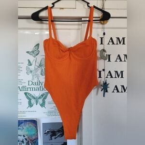 H&M Vibrant Orange Kids Bodysuit